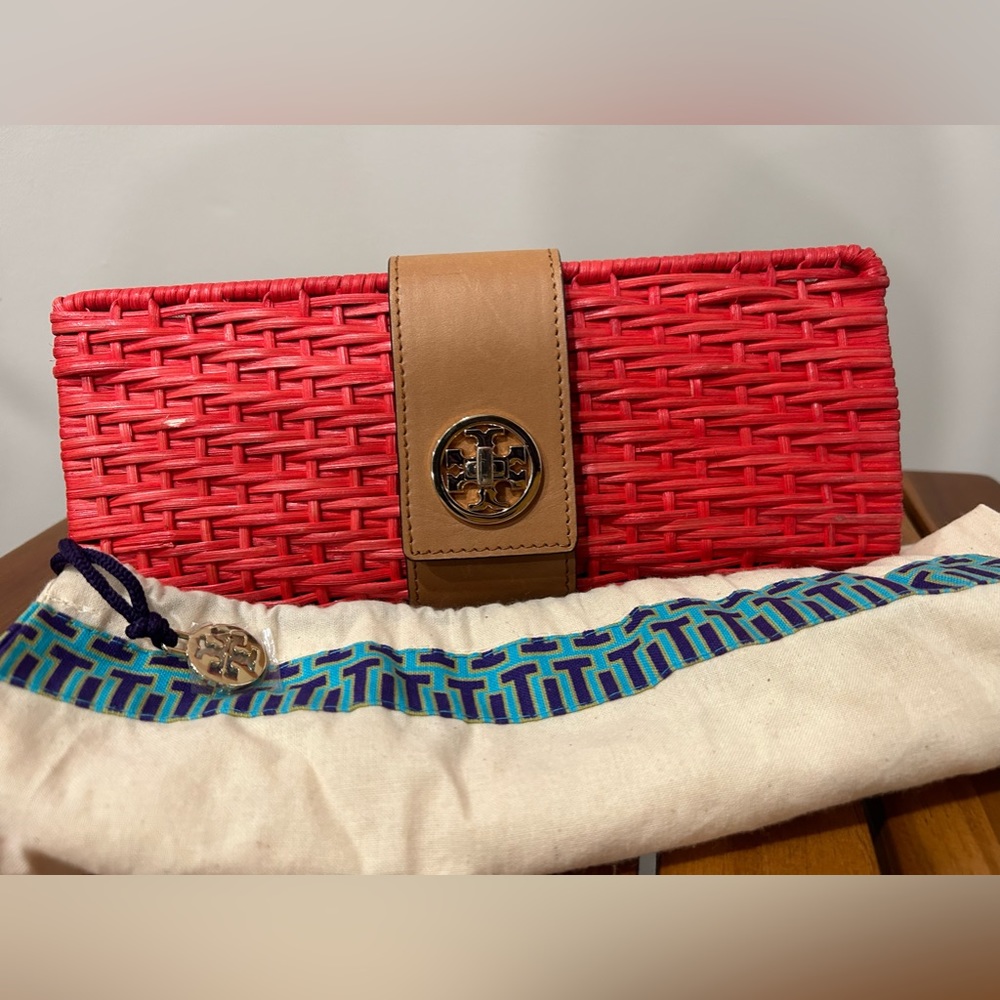 Tory Burch Clutch Wicker
